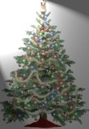 Árvore das entidades colaboradoras — campanha Natal o Ano Todo