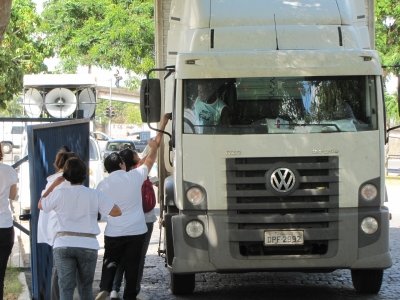 Atividades no campus universitário