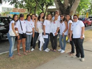 Equipe no campus — ciclo de palestras
